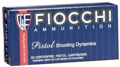 Fiocchi .357 Magnum 142gr JHP Brass – 50rd