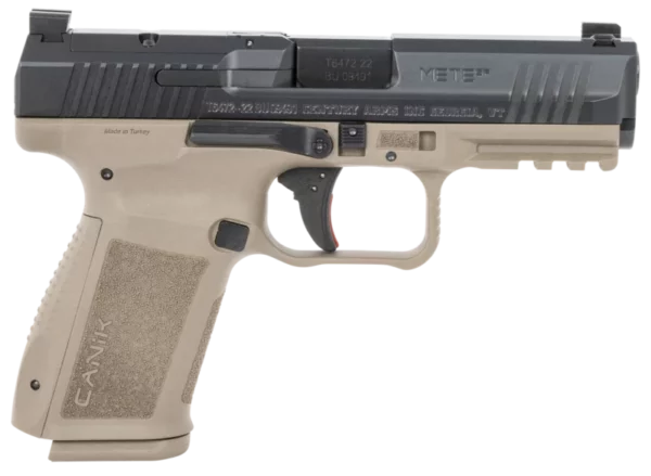 CANIK METE SF Pistol - FDE | 9mm | 4.08" Barrel | 2 - 15rd Mag | Full Accessory Kit