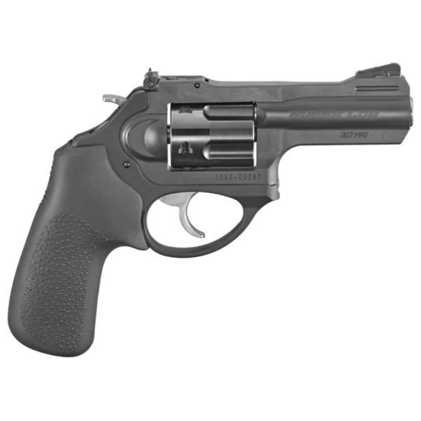 RUGER LCRX 357MAG REV 3" MT BLK HGE GRP FXD SIGHT