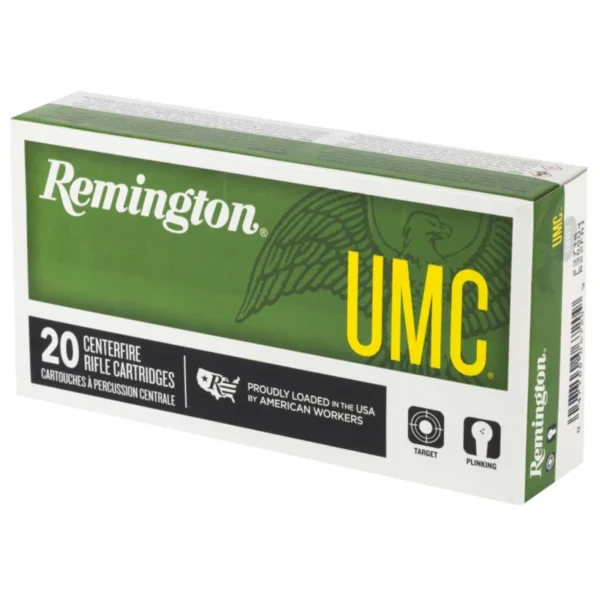 REMINGTON L308W4 308 WIN 150GR UMC FMJ 20 RD/BX 10 BX/CS - Image 2