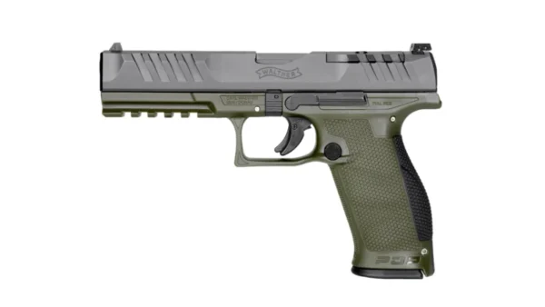 WALTHER ARMS PDP 9MM FS 5" BLK/GRN 10+1 OR