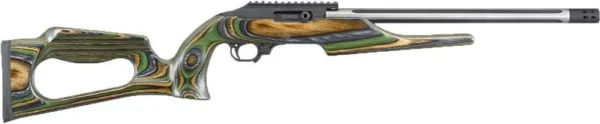 RUGER 10/22 COMPTN 22LR RIFLE 16.1" GRN MNTN LAM STK 10RD