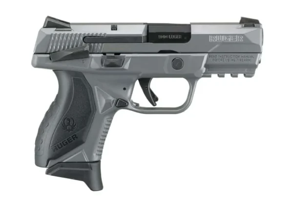 RUG AMER PSTL CMPCT 9MM 3.6" CNCRT/GRAY FRM 17+1 MS - Image 3