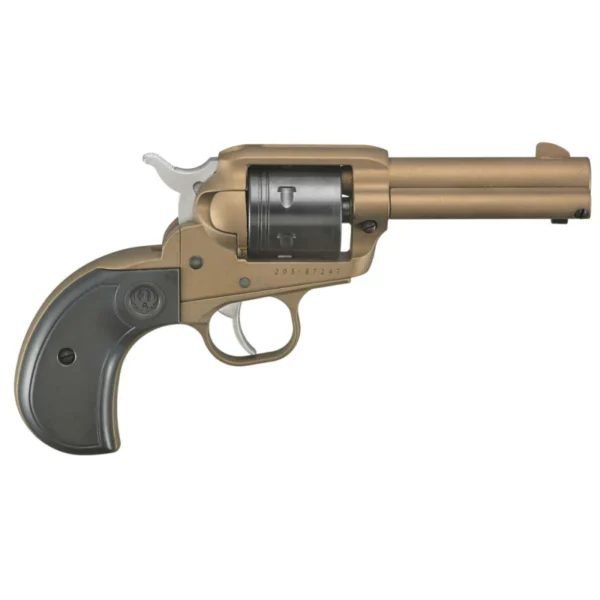 RUGER WRANGLER 22LR S/A 3.75" REVOLVER BRNT BRZ
