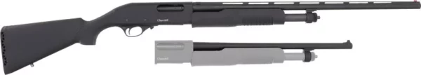 AKKAR 620 20 COMBO PUMP ACTION - 26" & 18.5" POLYMER STOCK - Image 3