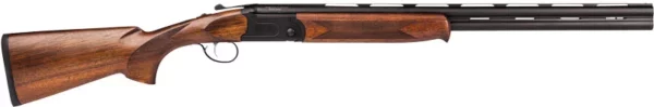 STEVENS 555 COMPACT O/U 20GA - 24" BLUE/WALNUT EXTRACTORS