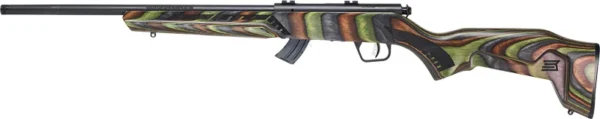 SAVAGE MARK II MINIMALIST - 22LR 18" MATTE/GREEN LAMINATE - Image 2