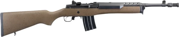 RUGER MINI-14 TACTICAL 5.56MM - 20-SHOT SPECKELED BLACK/BROWN
