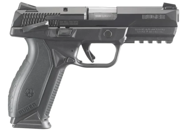 RUGER AMERICAN 9MM BLK 4" 10+1 SFTY