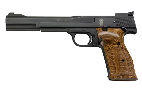 SMITH AND WESSON 41 22LR 10+1 BLUE/WOOD 7" AS