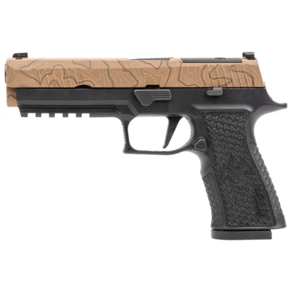 SIG SAUER P320 XTEN ENDURE 10MM PSTL 3-15RD TOPOGRAPHIC SLIDE