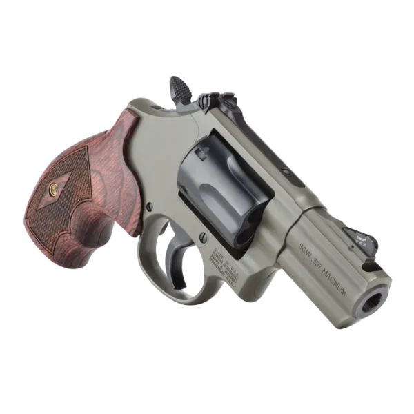 SMITH & WESSON PC MODEL 19 CARRY COMP 357 MAG REVOLVER 2.5" MOSS CERAKOTE 6RD