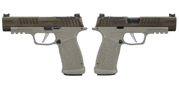 SIG SAUER P365 FUSE 9MM 4.3" 2 TONE BRONZE/TAN O.R. 1-17RD, 2-21RD
